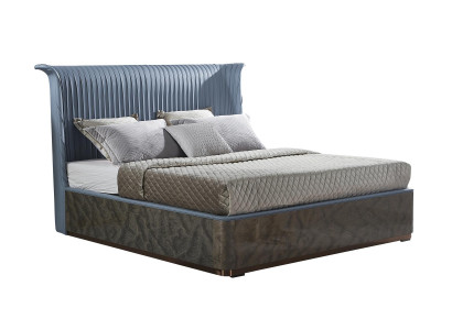Classic Designer Beds Bedroom Bed Double Hotel Furniture Fabric Textile new